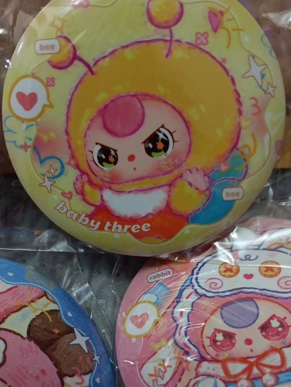 Baby Three Pins (8ct) Authentic